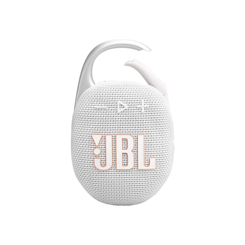 Купить ᐈ Кривой Рог ᐈ Низкая цена ᐈ Акустическая система JBL Clip 5 White (JBLCLIP5WHT)