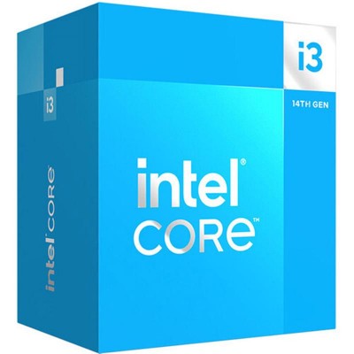 Купить ᐈ Кривой Рог ᐈ Низкая цена ᐈ Процессор Intel Core i3 14100F 3.5GHz (12MB, Raptor Lake Refresh, 60W, S1700) Box (BX8071514