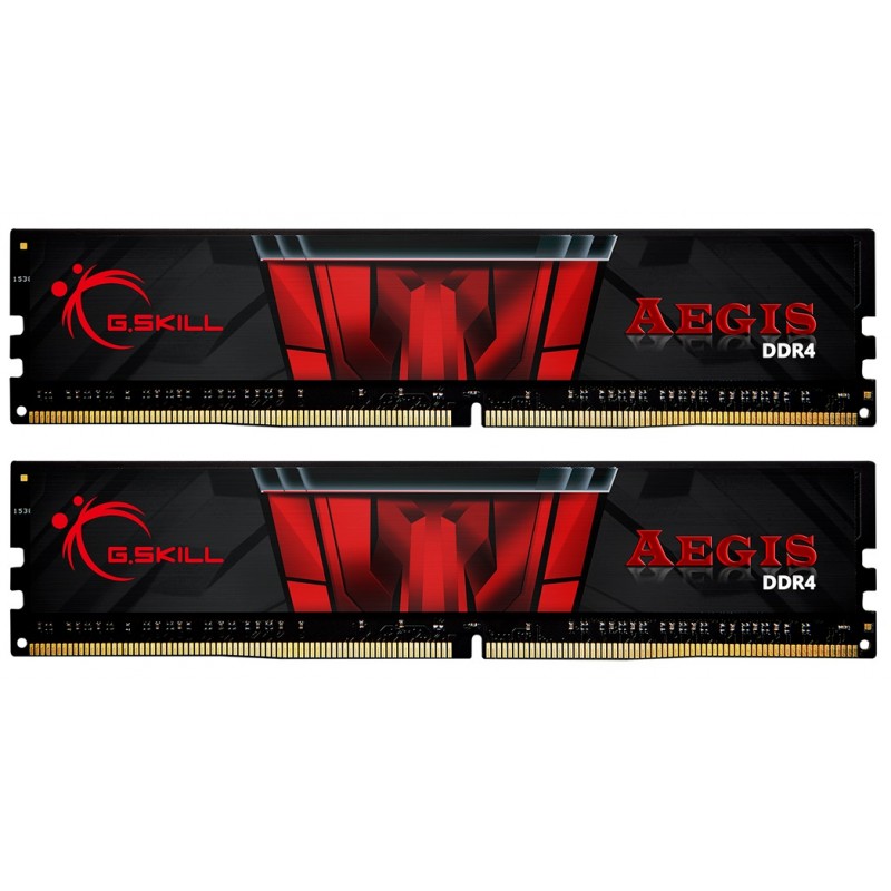 Купить ᐈ Кривой Рог ᐈ Низкая цена ᐈ Модуль памяти DDR4 2x8GB/2666 G.Skill Aegis (F4-2666C19D-16GIS)