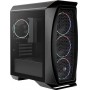 Купить ᐈ Кривой Рог ᐈ Низкая цена ᐈ Корпус AeroCool Aero One Mini Eclipse-G-BK-v1 (ACCS-PB18143.11) Black без БП