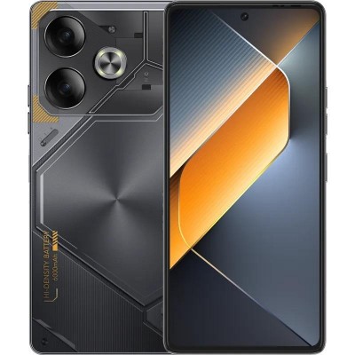 Купити Смартфон Tecno Pova 6 (LI7) 8/256GB Meteorite Grey (4894947019050); 6.78" (2460x1080) AMOLED / MediaTek Helio G99 Ultimat