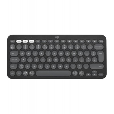 Купить ᐈ Кривой Рог ᐈ Низкая цена ᐈ Клавиатура Logitech Pebble Keys 2 K380s Graphite (920-011851)
