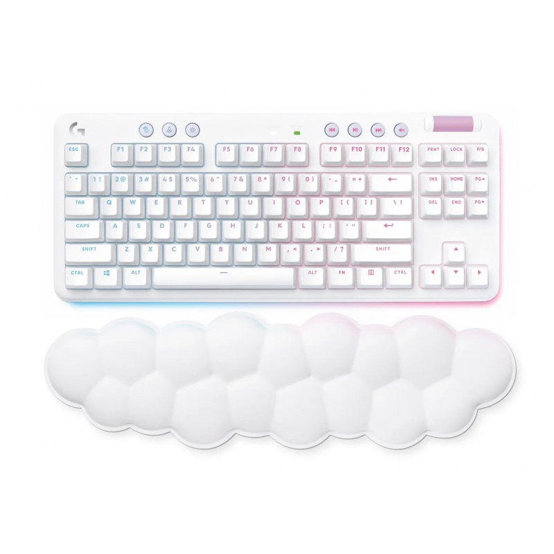Купить ᐈ Кривой Рог ᐈ Низкая цена ᐈ Клавиатура беспроводная Logitech G715 Tactile White (920-010465)