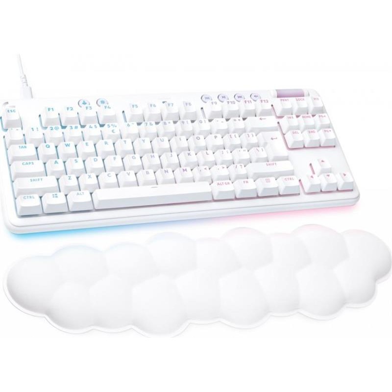 Купить ᐈ Кривой Рог ᐈ Низкая цена ᐈ Клавиатура Logitech G713 Linear White (920-010678) 