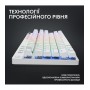 Купить ᐈ Кривой Рог ᐈ Низкая цена ᐈ Клавиатура Logitech G PRO X TKL Lightspeed White Tactile (920-012148)