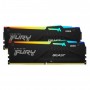 Модуль пам`яті DDR5 2x32GB/6000 Kingston Fury Beast RGB (KF560C30BBAK2-64)