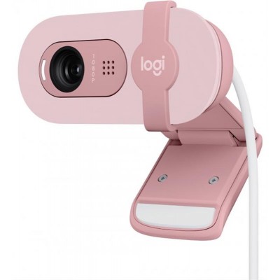 Купить ᐈ Кривой Рог ᐈ Низкая цена ᐈ Веб-камера Logitech Brio 100 Rose (960-001623)