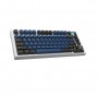 Клавіатура бездротова Motospeed Darmoshark K8 Gateron Silver Pro Black-Blue (dmk8bgspro)