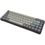 Клавіатура бездротова Motospeed Darmoshark K5 Gateron Silver Pro Light Gray (dmk5lgspro)