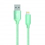 Купить ᐈ Кривой Рог ᐈ Низкая цена ᐈ Кабель ColorWay USB - Lightning (M/M), 1 м, Mint (CW-CBUL004-MT)