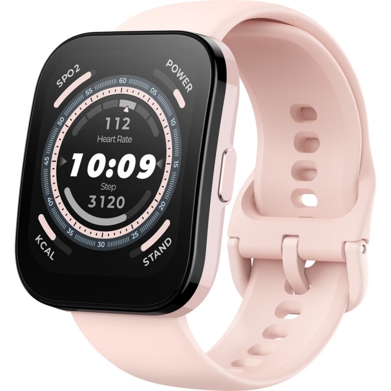 Купить ᐈ Кривой Рог ᐈ Низкая цена ᐈ Смарт-часы Xiaomi Amazfit Bip 5 Pastel Pink; 1.91" (320х380) TFT сенсорный / Bluetooth 5.2 /