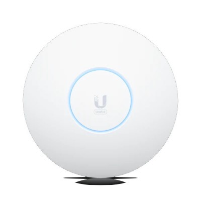 Купить ᐈ Кривой Рог ᐈ Низкая цена ᐈ Точка доступа Ubiquiti UniFi U6 ENTERPRISE (U6-ENTERPRISE) (AX10200, WiFi 6E, 1х2.5Gb LAN, P