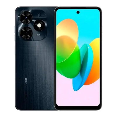 Купити Смартфон Tecno Spark 20C (BG7n) 4/128GB Dual Sim Gravity Black (4894947011740); 6.56" (1612х720) IPS / MediaTek Helio G36