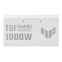 Купить ᐈ Кривой Рог ᐈ Низкая цена ᐈ Блок питания Asus TUF-GAMING-1000G-WHITE PCIE5 1000W Gold (90YE00S5-B0NA00)