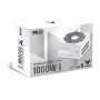 Купить ᐈ Кривой Рог ᐈ Низкая цена ᐈ Блок питания Asus TUF-GAMING-1000G-WHITE PCIE5 1000W Gold (90YE00S5-B0NA00)