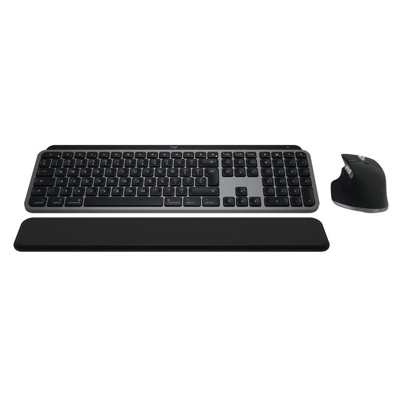Купить ᐈ Кривой Рог ᐈ Низкая цена ᐈ Комплект (клавиатура, мышь) беспроводной Logitech MX Keys S Combo for Mac Space Grey (920-01