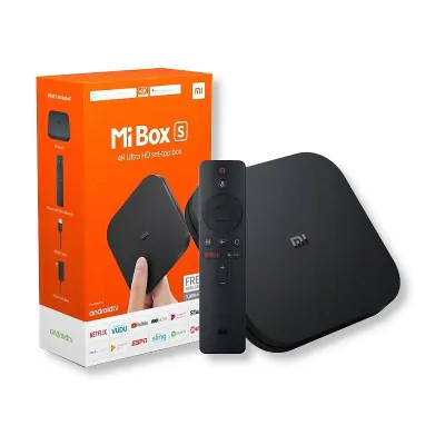 Smart TV медиаплеер Xiaomi 4K Mi Box S (Международная версия) (MDZ-22-AB)
