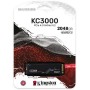 Купить ᐈ Кривой Рог ᐈ Низкая цена ᐈ Накопитель SSD 2TB Kingston KC3000 M.2 2280 PCIe 4.0 x4 NVMe 3D TLC (SKC3000D/2048G)