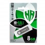 Купить ᐈ Кривой Рог ᐈ Низкая цена ᐈ Флеш-накопитель USB 8GB Hi-Rali Shuttle Series Black (HI-8GBSHBK)