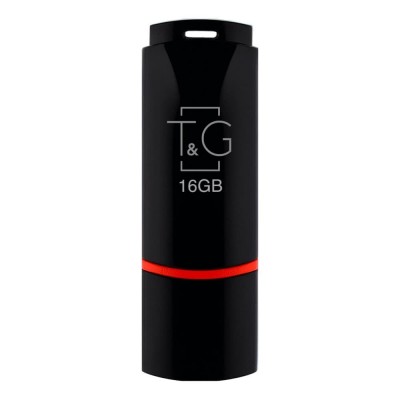 Купить ᐈ Кривой Рог ᐈ Низкая цена ᐈ Флеш-накопитель USB 16GB T&G 011 Classic Series Black (TG011-16GBBK)
