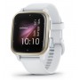 Купить ᐈ Кривой Рог ᐈ Низкая цена ᐈ Смарт-часы Garmin Venu Sq 2 Light Gold Aluminum Bezel with White Case and Silicone Band (010