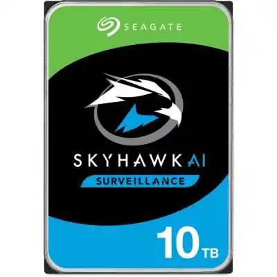 Купить ᐈ Кривой Рог ᐈ Низкая цена ᐈ Накопитель HDD SATA 10.0TB Seagate SkyHawk Al Surveillance 256MB (ST10000VE001)