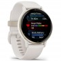 Купить ᐈ Кривой Рог ᐈ Низкая цена ᐈ Смарт-часы Garmin Vivoactive 5 Cream Gold Aluminum Bezel with Ivory Case and Silicone Band (