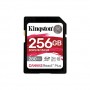 Купить ᐈ Кривой Рог ᐈ Низкая цена ᐈ Карта памяти SDHC  256GB UHS-II/U3 Class 10 Kingston Canvas React Plus V60 SD R280/W150MB/s 