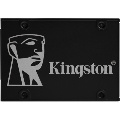 Купить ᐈ Кривой Рог ᐈ Низкая цена ᐈ Накопитель SSD 1TB Kingston KC600 2.5" SATAIII 3D TLC (SKC600/1024G)