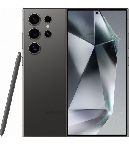 Купить ᐈ Кривой Рог ᐈ Низкая цена ᐈ Смартфон Samsung Galaxy S24 Ultra 12/256GB Dual Sim Titanium Black (SM-S928BZKGEUC); 6.8" (3