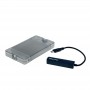 Купить ᐈ Кривой Рог ᐈ Низкая цена ᐈ Внешний карман Grand-X для HDD 2,5" USB 3.1 Type-C (HDE31)