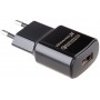 Купить ᐈ Кривой Рог ᐈ Низкая цена ᐈ Сетевое зарядное устройство Grand-X Quick Charge 3.0 (1xUSB 1.5-3A) Black (CH-550B)