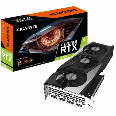 Купить ᐈ Кривой Рог ᐈ Низкая цена ᐈ Видеокарта GF RTX 3060 12GB GDDR6 Gaming OC Gigabyte (GV-N3060GAMING OC-12GD 2.0)