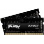 Купить ᐈ Кривой Рог ᐈ Низкая цена ᐈ Модуль памяти SO-DIMM 2x16GB/2666 DDR4 Kingston Fury Impact (KF426S16IBK2/32)