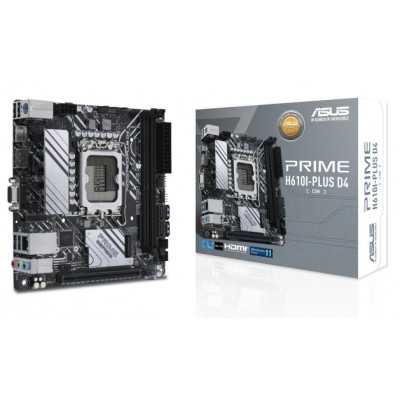 Купить ᐈ Кривой Рог ᐈ Низкая цена ᐈ Материнская плата Asus Prime H610I-Plus D4-CSM Socket 1700