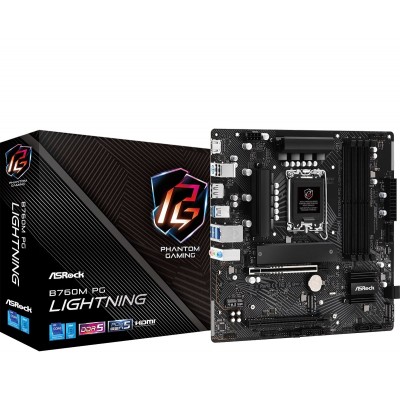 Купить ᐈ Кривой Рог ᐈ Низкая цена ᐈ Материнская плата ASRock B760M PG Lightning Socket 1700