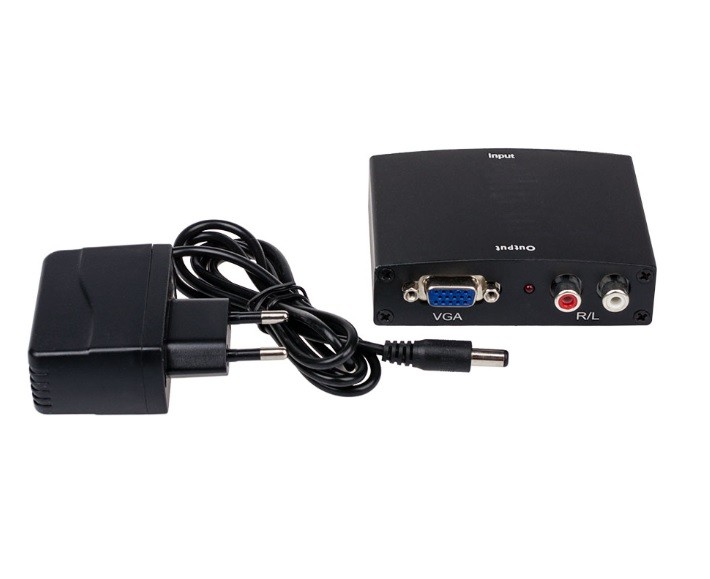 Купить ᐈ Кривой Рог ᐈ Низкая цена ᐈ Конвертер Atcom V1009 (15272) HDMI - VGA