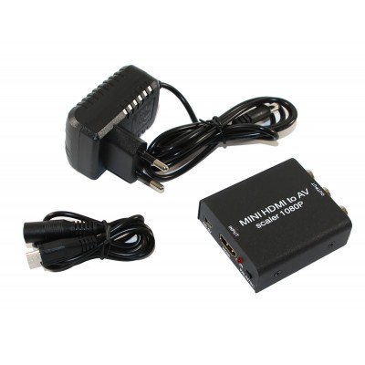 Купить ᐈ Кривой Рог ᐈ Низкая цена ᐈ Контроллер Atcom HDMI-3RCA (15275) с блоком питания