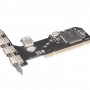 Купить ᐈ Кривой Рог ᐈ Низкая цена ᐈ Контроллер Frime NEC720201 (ECF-PCItoUSB002) PCI-USB2.0(4+1)
