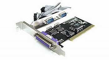 Купить ᐈ Кривой Рог ᐈ Низкая цена ᐈ Контроллер Atcom (7805) PCI Serial 2-port (RS232) + 1-LPT (WCH35)