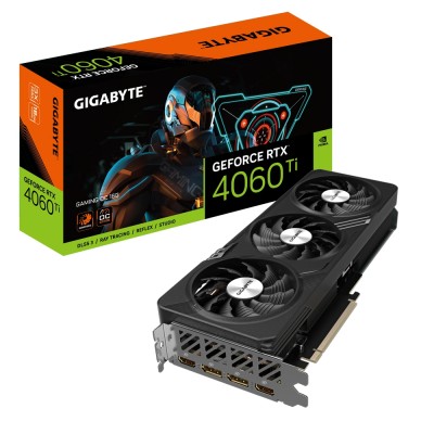 Видеокарта GF RTX 4060 Ti 16GB GDDR6 Gaming OC Gigabyte (GV-N406TGAMING OC-16GD)