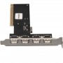 Купить ᐈ Кривой Рог ᐈ Низкая цена ᐈ Контроллер Frime VT6212 (ECF-PCItoUSB001) PCI-USB2.0(4+1)