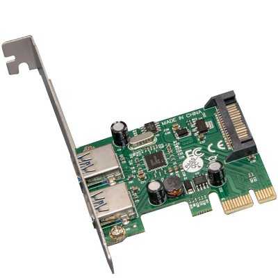 Купить ᐈ Кривой Рог ᐈ Низкая цена ᐈ Контроллер Frime NEC720202 (ECF-PCIEtoUSB004.LP) PCI-E-2xUSB3.0