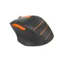 Купить ᐈ Кривой Рог ᐈ Низкая цена ᐈ Мышь беспроводная A4Tech FG30 Black/Orange USB