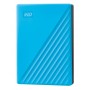 Внешний жесткий диск 2.5" USB 4.0TB WD My Passport Blue (WDBPKJ0040BBL-WESN)