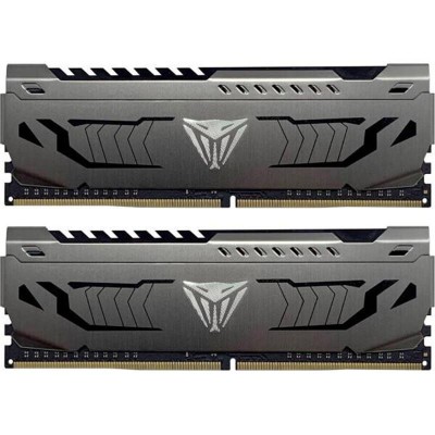 Модуль памяти DDR4 2x8GB/3000 Patriot Viper Steel Gray (PVS416G300C6K)