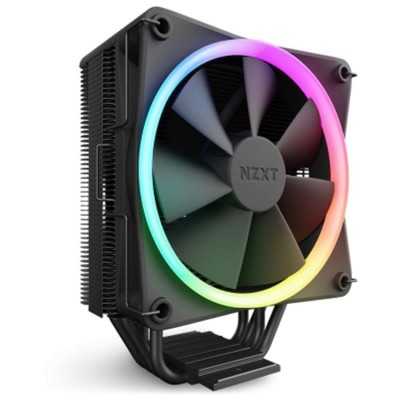 Купить ᐈ Кривой Рог ᐈ Низкая цена ᐈ Кулер процессорный NZXT T120 RGB Black (RC-TR120-B1), Intel: 1700/1200/1150/1151/1155/1156, 