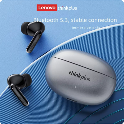 Навушники Lenovo XT88(silver)Bluetooth 5.3, до 4 год. роботи.