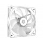 Купить ᐈ Кривой Рог ᐈ Низкая цена ᐈ Вентилятор ID-Cooling Crystal 120 White, 120x120x25мм, 4-pin PWM, 3-pin, белый