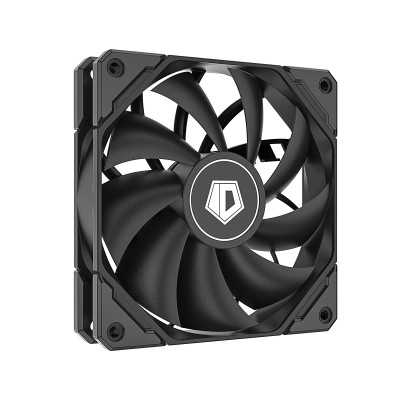 Купить ᐈ Кривой Рог ᐈ Низкая цена ᐈ Вентилятор ID-Cooling TF-12025-Pro Black, 120x120x25мм, 4-pin, черный